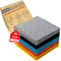 Microfibre Cleaning Cloth - Large 40x40 cm, Pack of 25