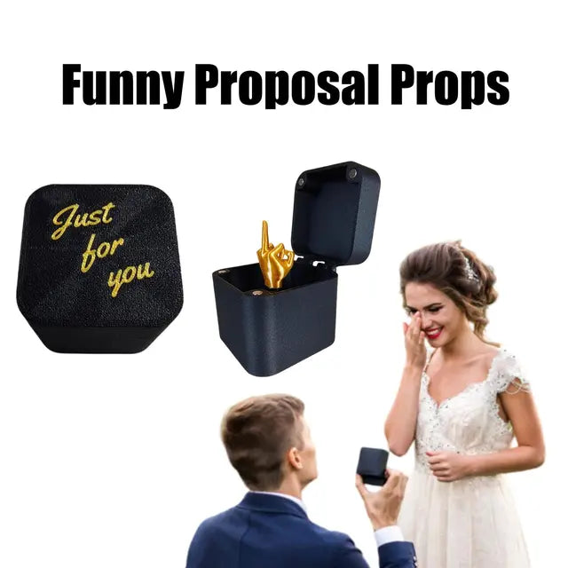 Middle Finger Surprise Gift Box, Middle Finger in a Box, Funny Middle Finger Box