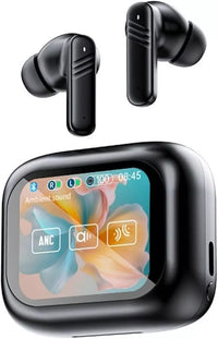 Earbuds with Touch Screen Display, Earphones Wireless Bluetooth 5.4 | Fast Ship