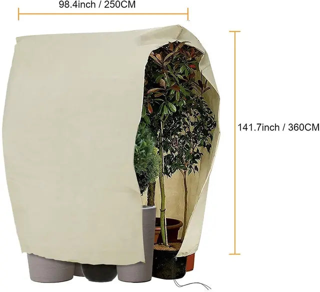 Hydrogarden Winter Plant Fleece Frost Protection Plant Protection Cover