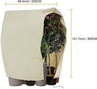 Hydrogarden Winter Plant Fleece Frost Protection Plant Protection Cover
