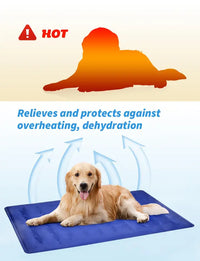 Vamcheer Cooling Mat for Dogs - Durable Pet Cool Mat for Dogs and Cats,