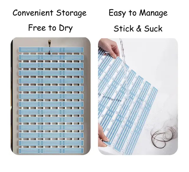 Non Slip Shower Mat Eco-friendly Rapid Drainage Bath Mat