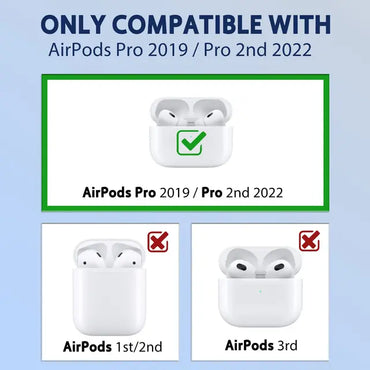 Airpods Pro 2019/Pro 2nd Gen Case Skeleton Cute Cartoon Cool Silicone Cases