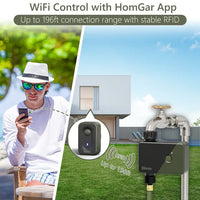 WiFi Water Timer with RFID Technology, Diivoo Smart Timers for Irrigation