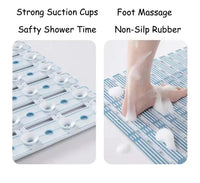 Non Slip Shower Mat Eco-friendly Rapid Drainage Bath Mat