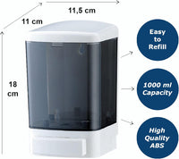 Wall Manual Soap Dispenser 1000 ml Large Capacity