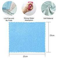 10pcs Cleaning Cloth Fish Scale Cloth Microfiber Cloth (30X40-10pc)