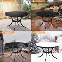 Rectangle Garden Table Top Covers Waterproof Outdoor Table Cover