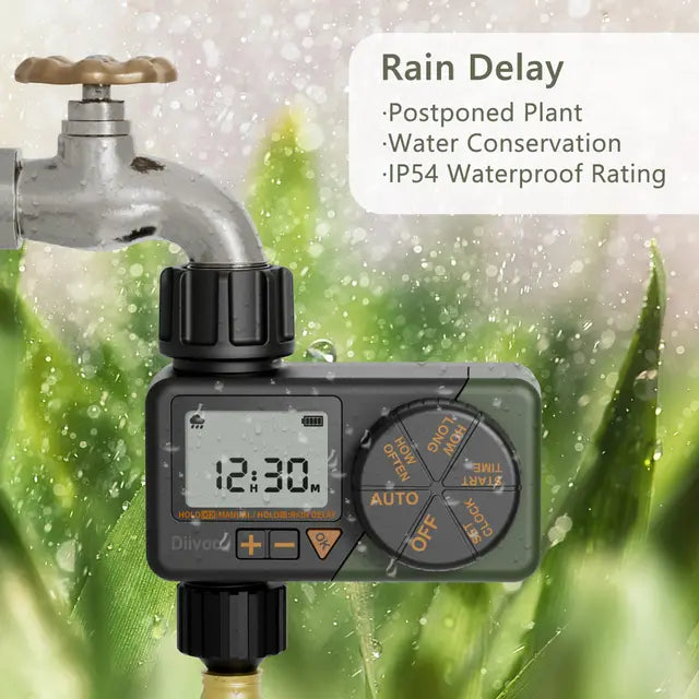 Water Timer for Irrigation, Digital Sprinkler Timer, Automatic Hose Tap Timer