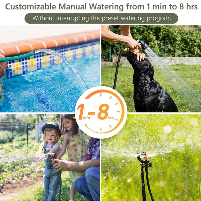 Water Timer for Irrigation, Digital Sprinkler Timer, Automatic Hose Tap Timer