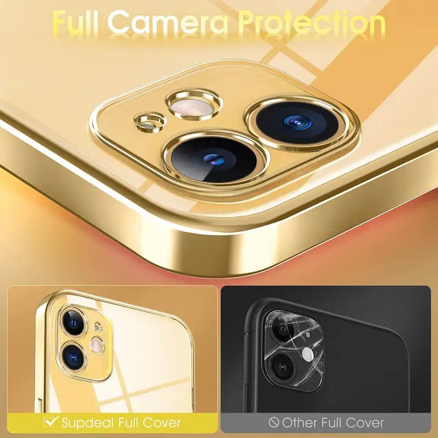 Supdeal Crystal Clear Case for iPhone 11, [Never Yellow] [Camera Protection]