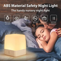 RUXAN LED Baby Night Light for Kids- Rechargeable