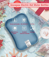 Snowpea Electric Hot Water Bottle with Belly Belt 55 inch, Electric Hot Water Bag