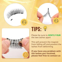 Individual-Lashes QUEWEL Cluster-Lashes 10 Pairs Natural Look Eyelash Clusters