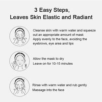 2PC Gold Foil Peel-Off Mask, Peel-Off Anti-Wrinkle Mask