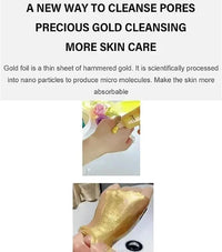 2PC Gold Foil Peel-Off Mask, Peel-Off Anti-Wrinkle Mask