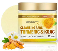 Kojic Acid and Turmeric Pads, Turmeric Kojic Acid Pads wth Natural Ingredients