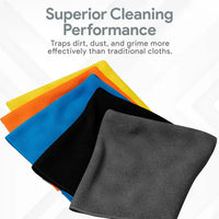 Microfibre Cleaning Cloth - Large 40x40 cm, Pack of 25