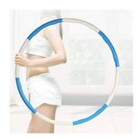 Weighted Foam Padded Fitness Exercise Hoop 100cm Extra Wide